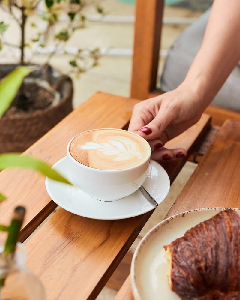 Cappuccino — Baya Baya Café, Puerto Viejo